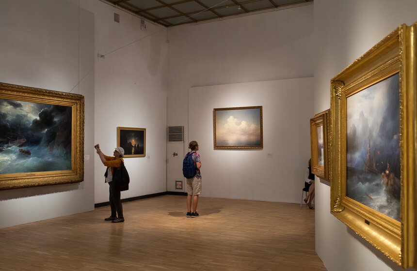 В Третьяковской галерее открылась выставка Ивана Айвазовского 16 фото