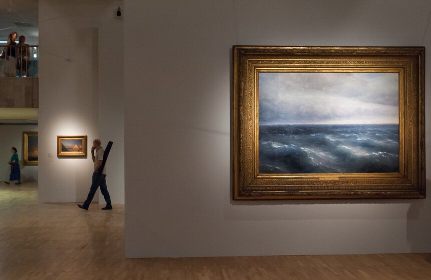 В Третьяковской галерее открылась выставка Ивана Айвазовского 19 фото
