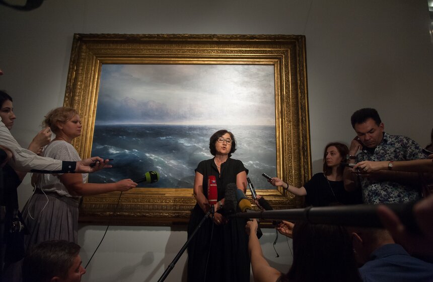 В Третьяковской галерее открылась выставка Ивана Айвазовского 27 фото