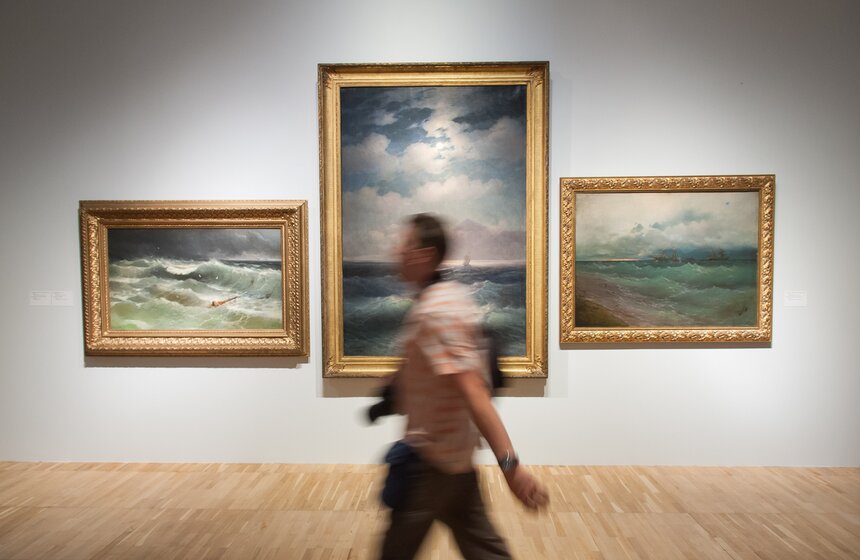 В Третьяковской галерее открылась выставка Ивана Айвазовского 3 фото