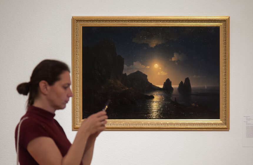 В Третьяковской галерее открылась выставка Ивана Айвазовского 11 фото