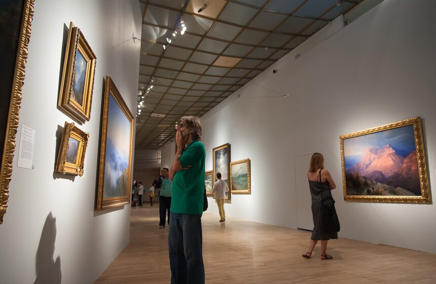 В Третьяковской галерее открылась выставка Ивана Айвазовского 4 фото