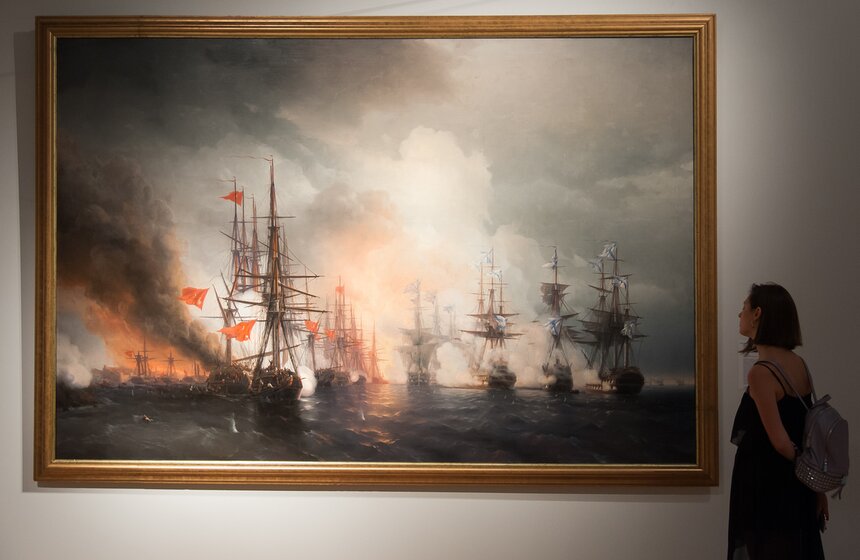 В Третьяковской галерее открылась выставка Ивана Айвазовского 6 фото