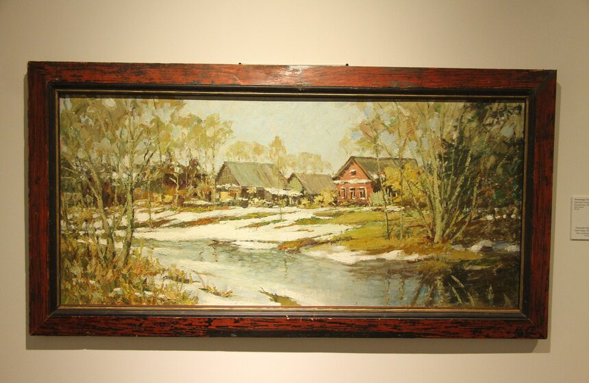 Выставка художников-ветеранов ВОВ в Новом Манеже 20 фото