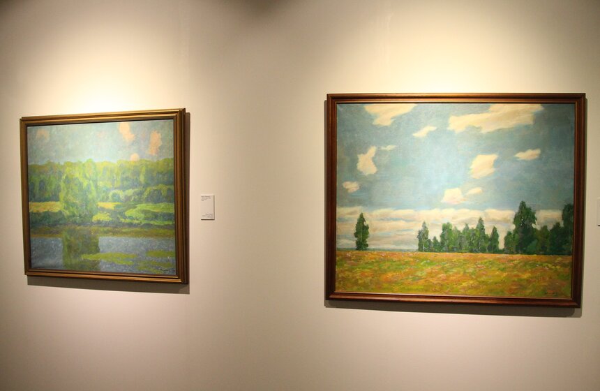 Выставка художников-ветеранов ВОВ в Новом Манеже 2 фото