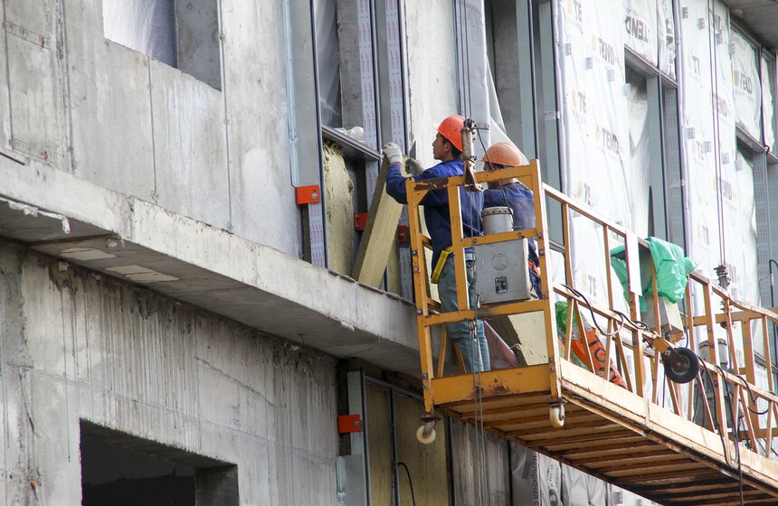 Собянин осмотрел ход строительства кардиологического центра 3 фото