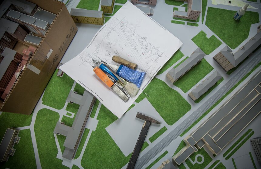 Как делают макет Москвы 30 фото