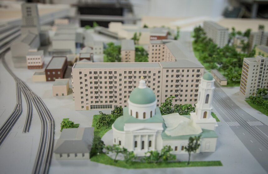 Как делают макет Москвы 25 фото