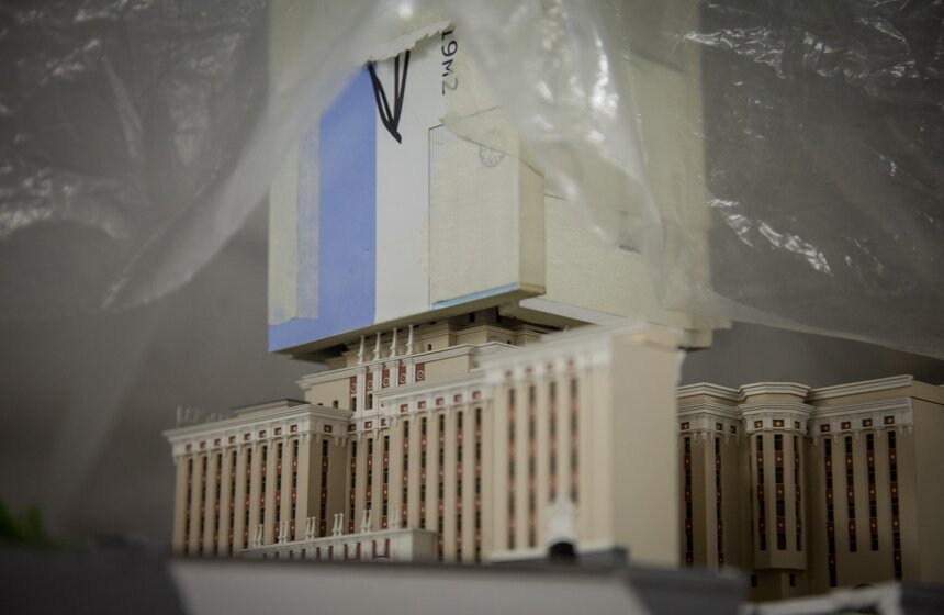 Как делают макет Москвы 33 фото