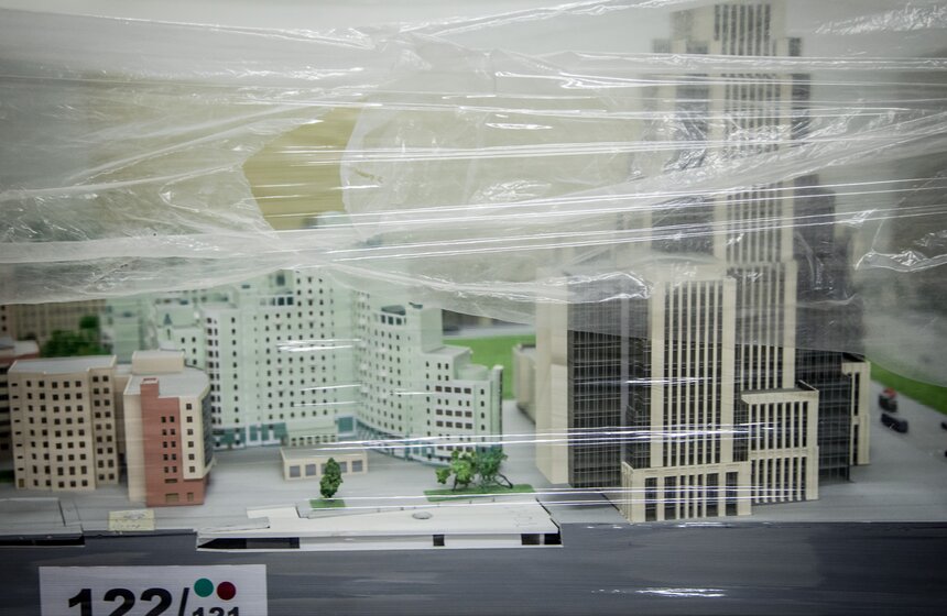 Как делают макет Москвы 31 фото