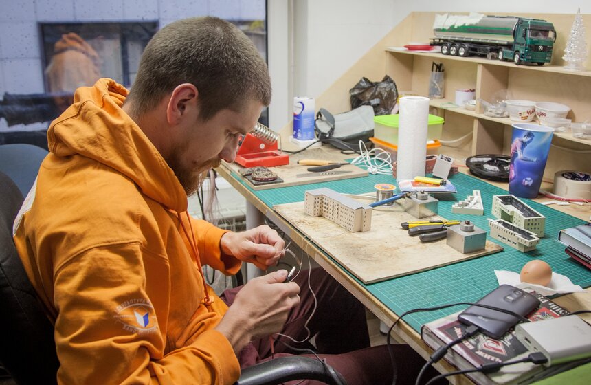 Как делают макет Москвы 18 фото