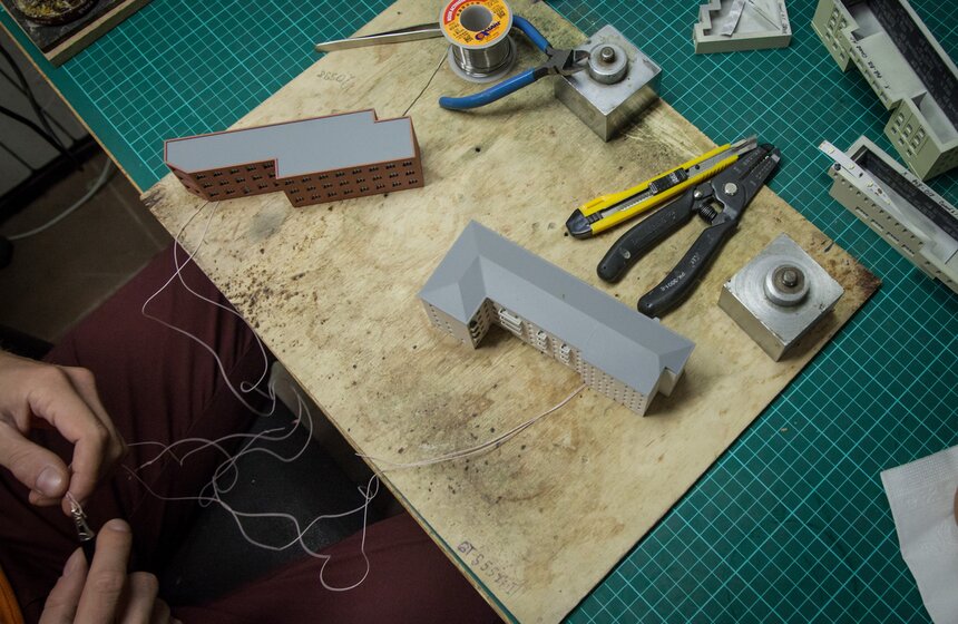 Как делают макет Москвы 19 фото