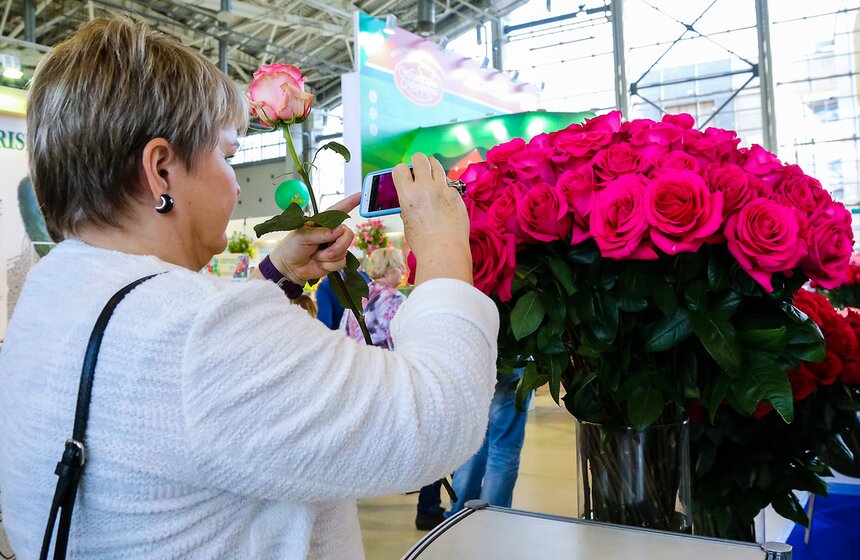 Международная выставка "Цветы-2016" 30 фото