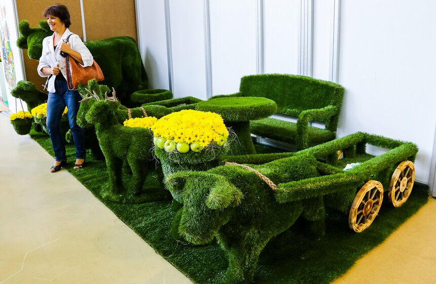 Международная выставка "Цветы-2016" 28 фото