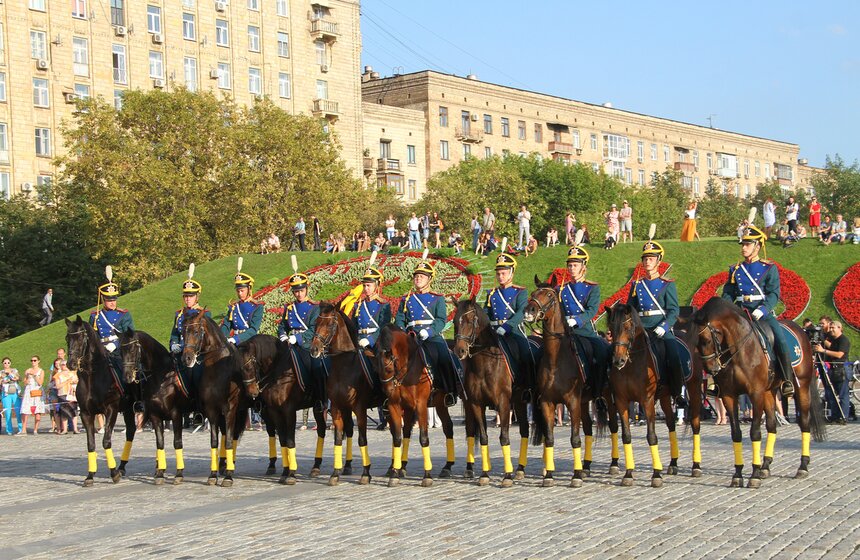 День Государственного флага отметили на Поклонной горе 21 фото