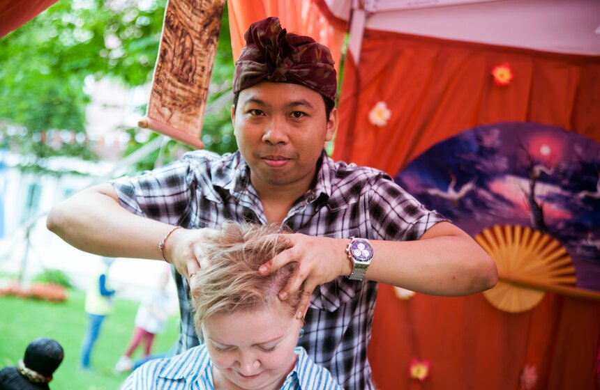 В саду "Эрмитаж" прошел фестиваль Индонезии 13 фото