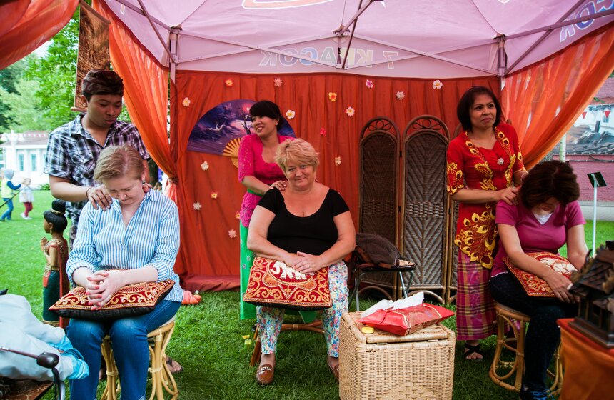 В саду "Эрмитаж" прошел фестиваль Индонезии 14 фото