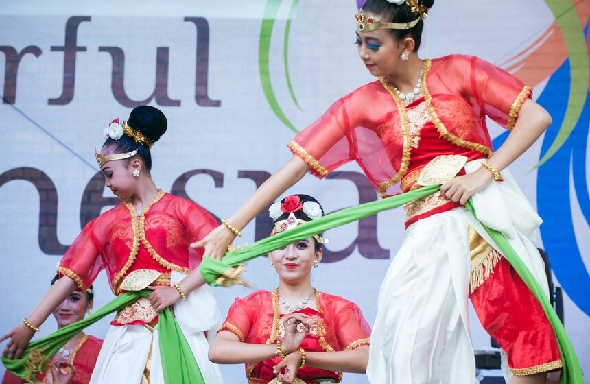 В саду "Эрмитаж" прошел фестиваль Индонезии 28 фото