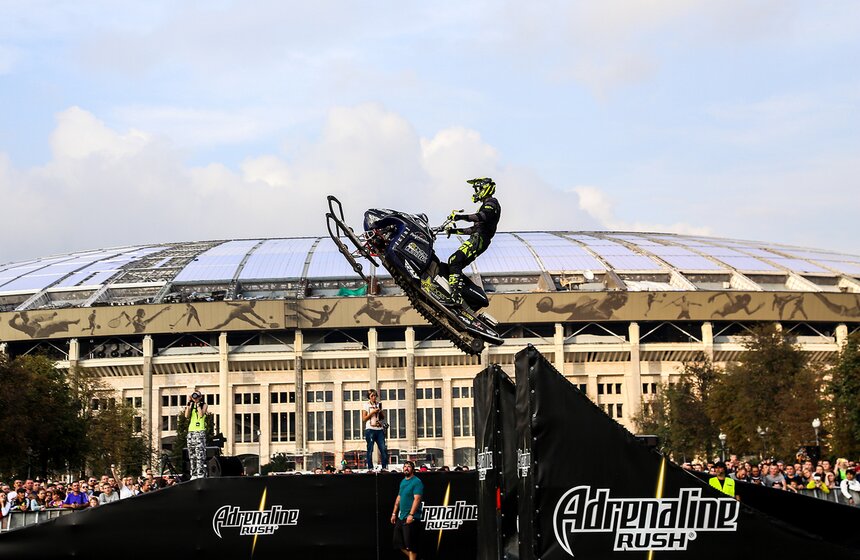 Adrenaline FMX Riders в "Лужниках" 1 фото