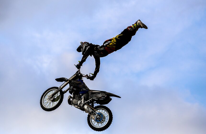 Adrenaline FMX Riders в "Лужниках" 8 фото