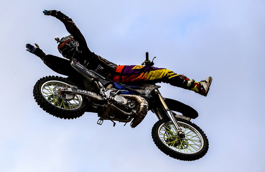 Adrenaline FMX Riders в "Лужниках" 9 фото