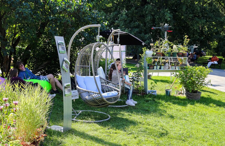 Исторические цветники ВДНХ 31 фото