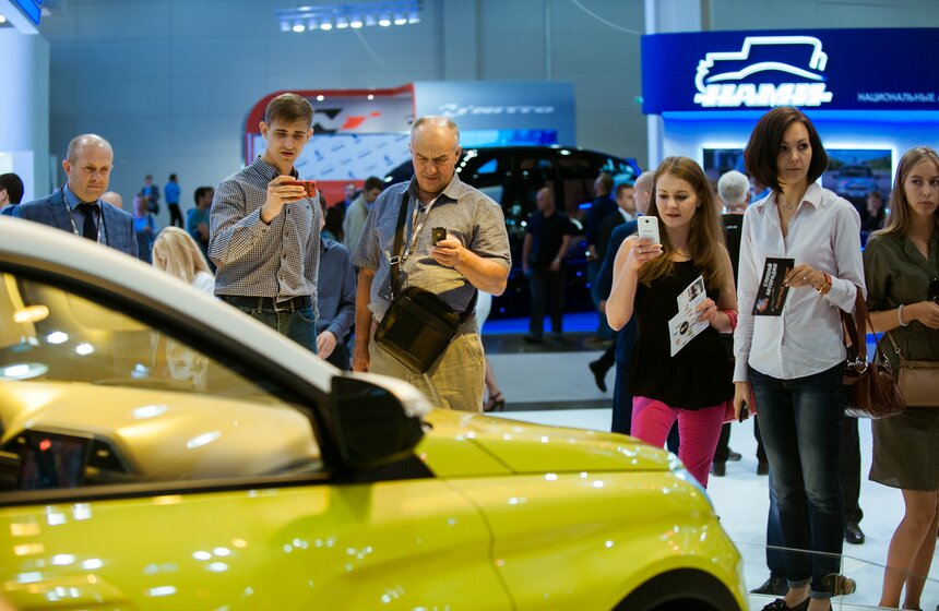 Московский международный автомобильный салон 39 фото