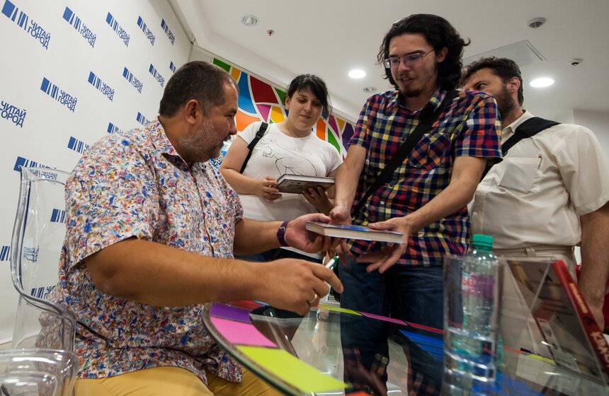 Презентация нового романа Сергея Лукьяненко "КваZи" 17 фото