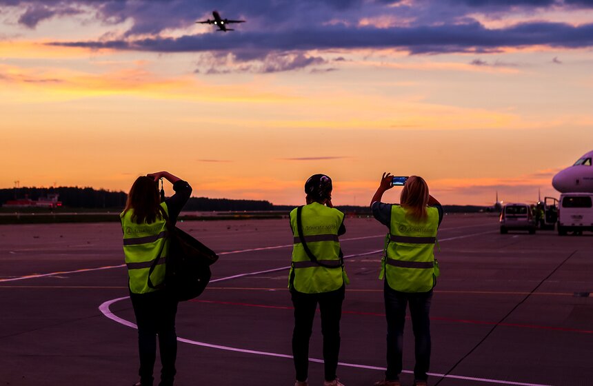 Ретроспоттинг в аэропорту Домодедово 37 фото