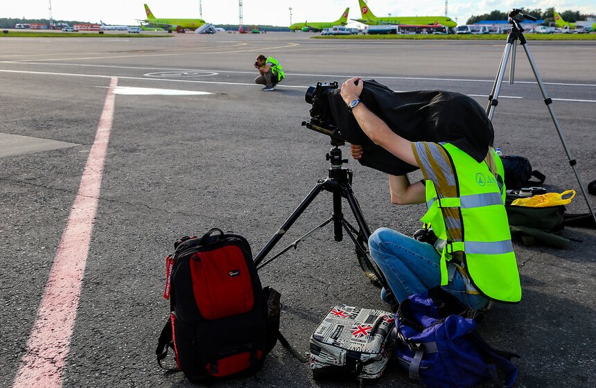 Ретроспоттинг в аэропорту Домодедово 3 фото