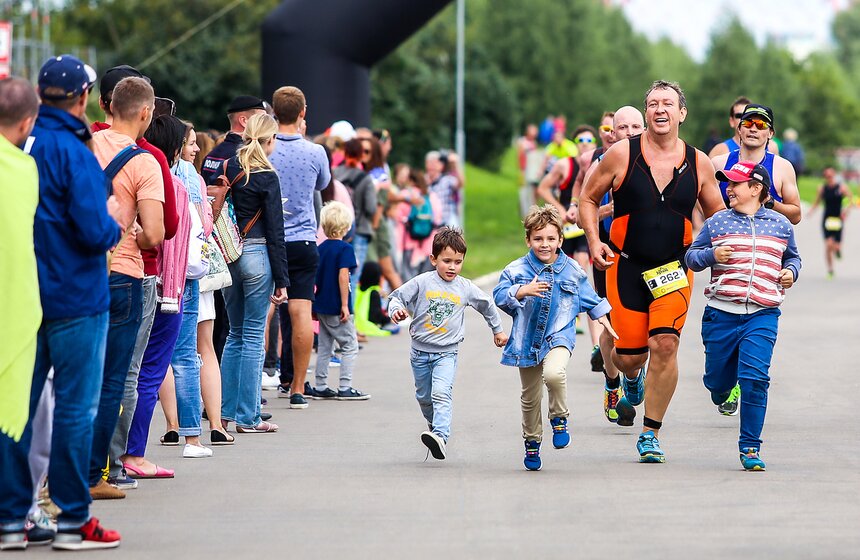 Как прошел этап триатлон-серии Grom в Крылатском 26 фото