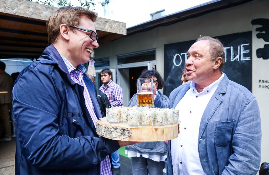 Сбор труппы Московского театра "Школа современной пьесы" 15 фото