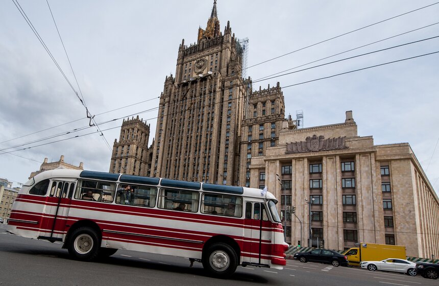 Праздник московского автобуса прошел в столице 15 фото