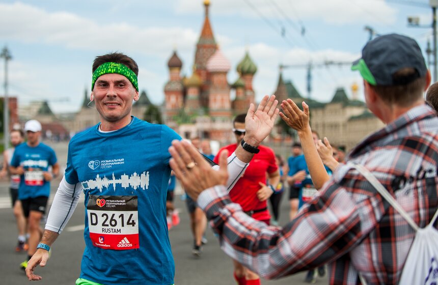 В Москве прошел Музыкальный полумарафон 12 фото