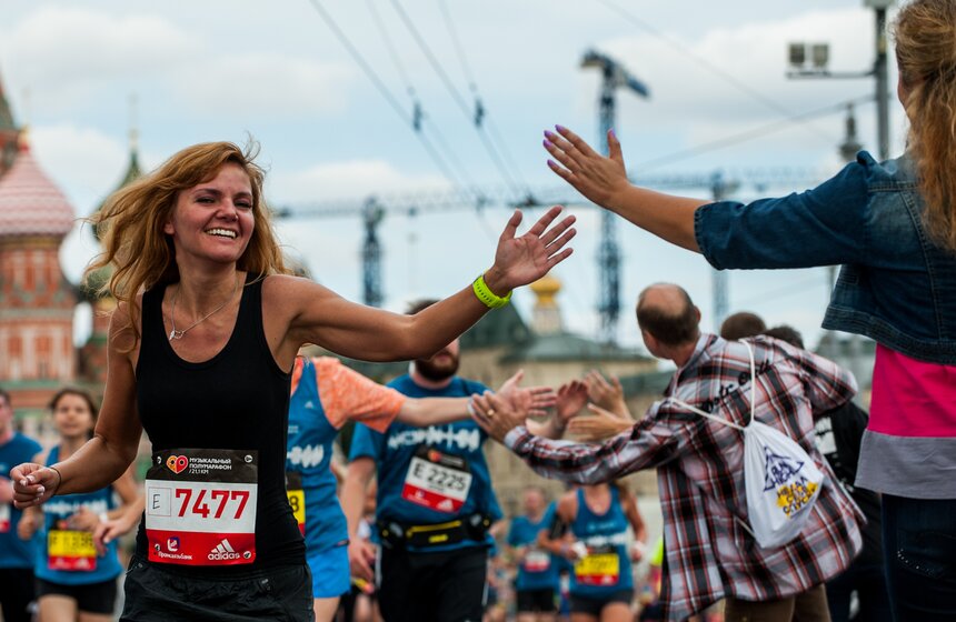 В Москве прошел Музыкальный полумарафон 20 фото