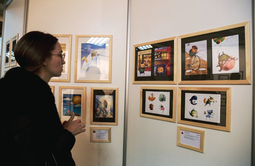 В ARTPLAY проходит фестиваль книжной иллюстрации "Морс" 23 фото