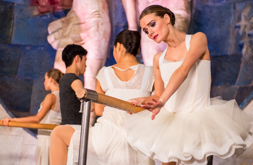 "Ночь искусств" прошла на станции метро "Полянка" 17 фото