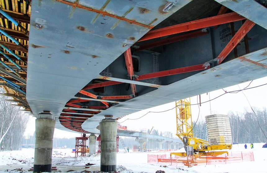 Мэр осмотрел ход строительства дороги Солнцево – Бутово – Видное 3 фото