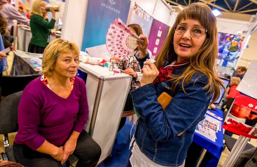 Форум "50 плюс.Все плюсы зрелого возраста" в Экспоцентре 27 фото