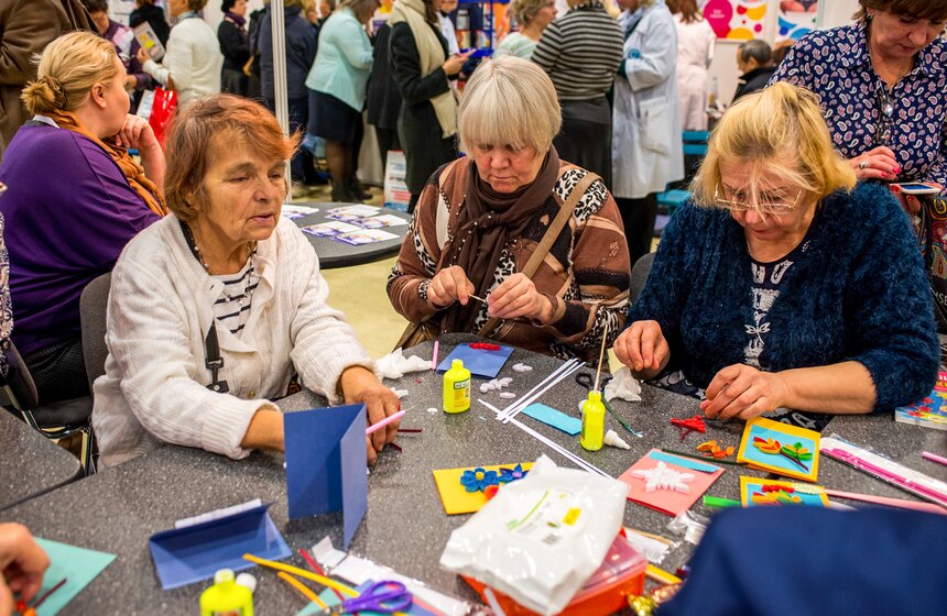 Форум "50 плюс.Все плюсы зрелого возраста" в Экспоцентре 10 фото