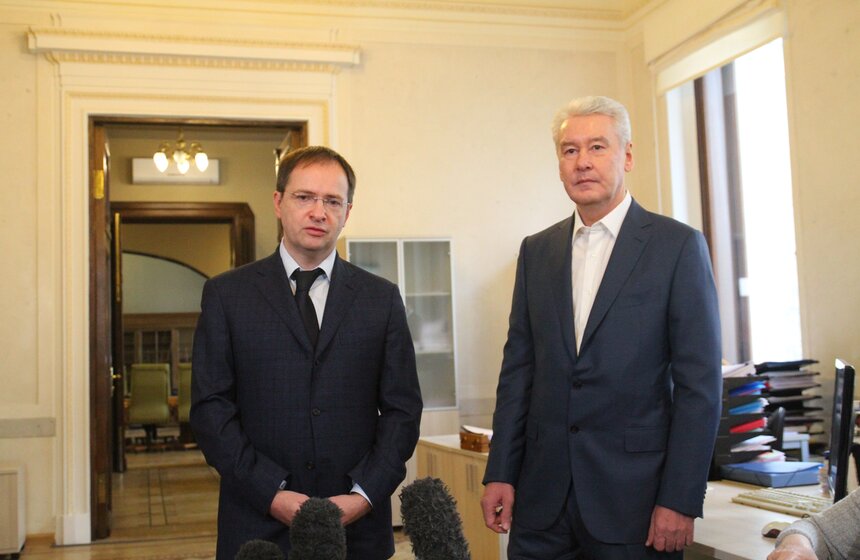 Сергей Собянин осмотрел отреставрированный особняк Зиминых 12 фото