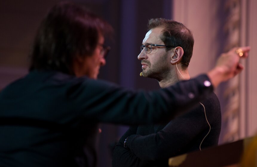 Юношеский оркестр Башмета выступил с Константином Хабенским 5 фото