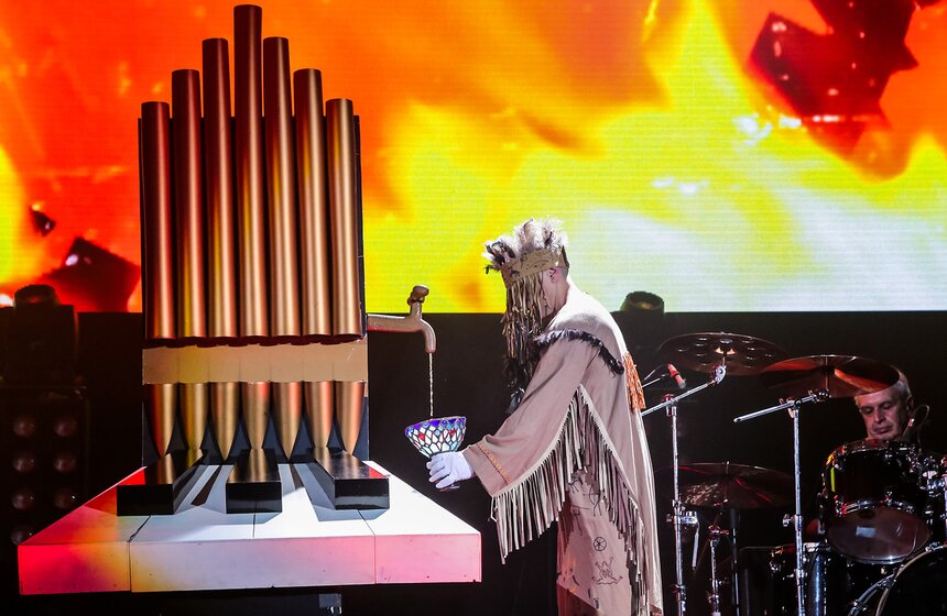 Концерт группы "Пикник" в "Крокус Сити Холле" 30 фото