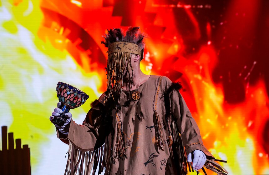 Концерт группы "Пикник" в "Крокус Сити Холле" 29 фото