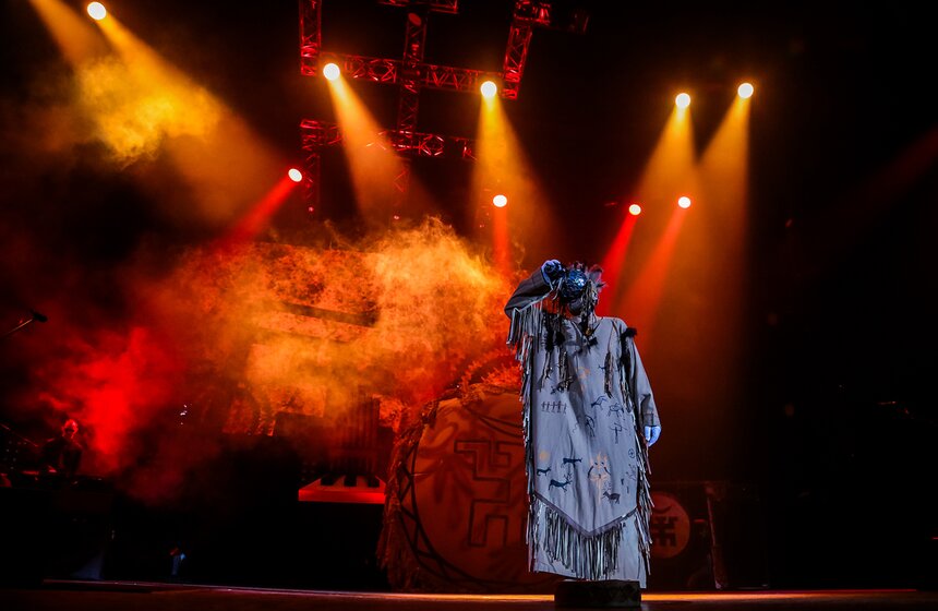 Концерт группы "Пикник" в "Крокус Сити Холле" 31 фото