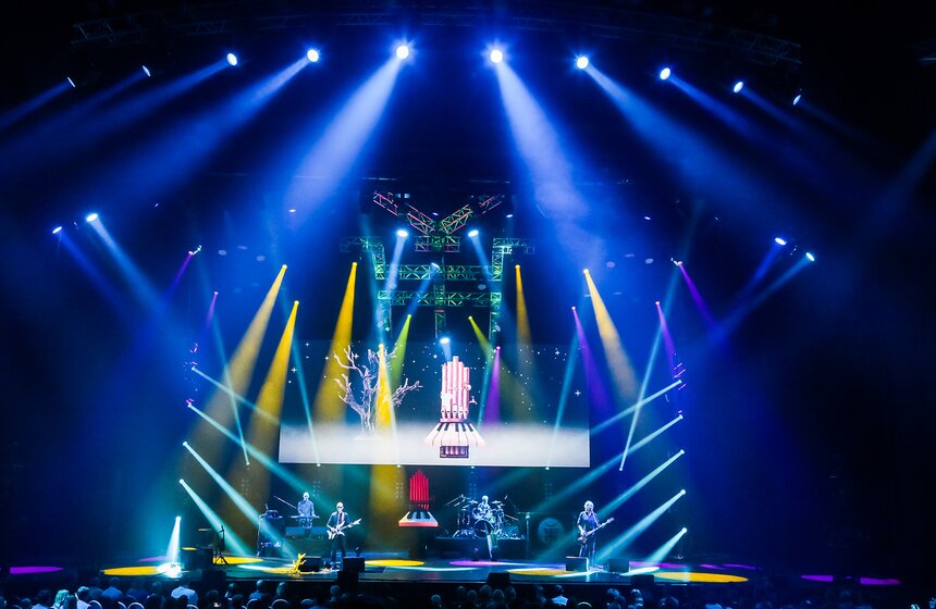 Концерт группы "Пикник" в "Крокус Сити Холле" 7 фото