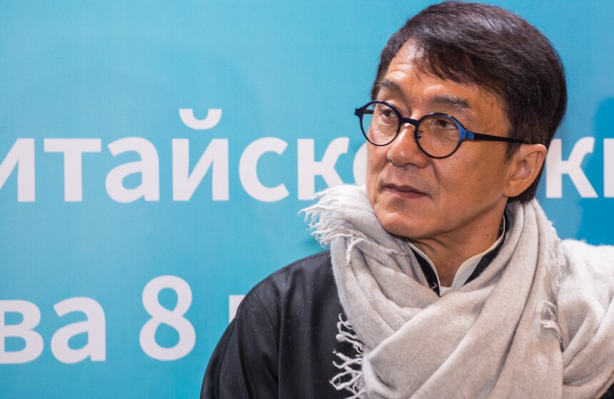 Что делал Джеки Чан в Москве. Фоторепортаж 9 фото