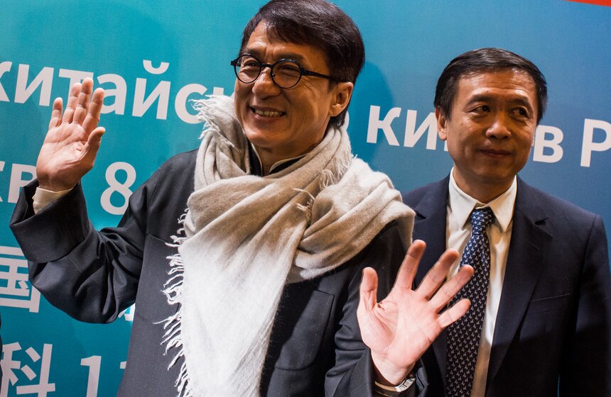 Что делал Джеки Чан в Москве. Фоторепортаж 1 фото