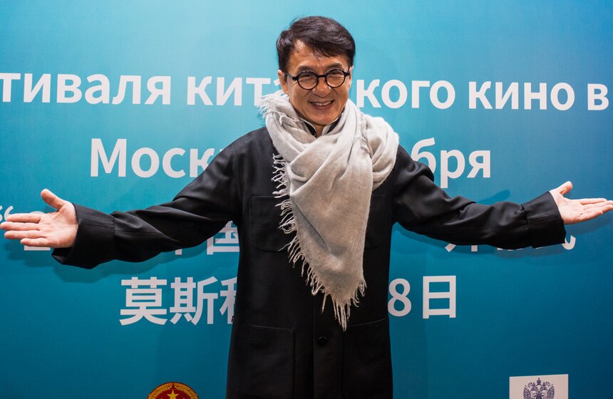 Что делал Джеки Чан в Москве. Фоторепортаж 5 фото