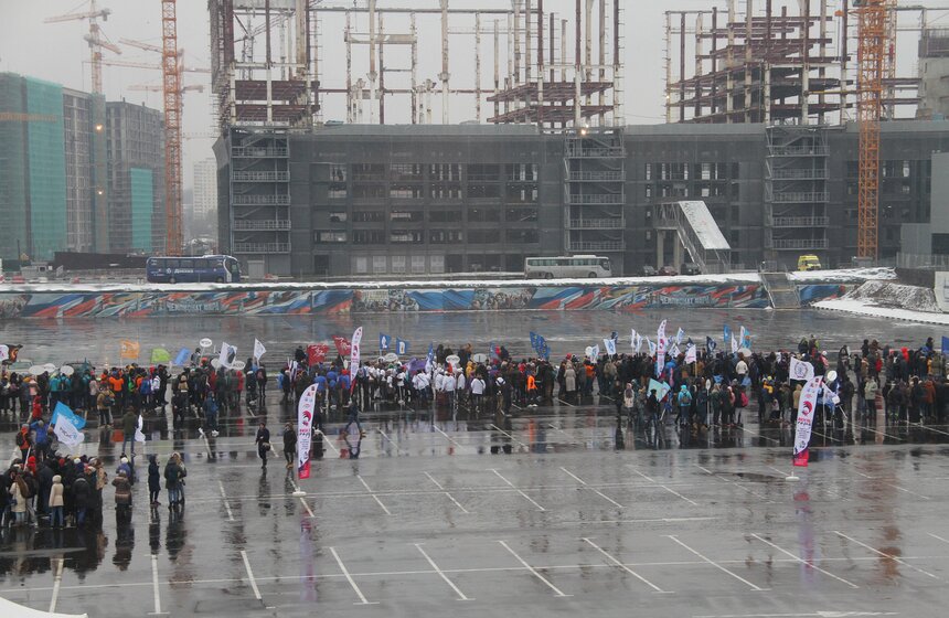 Физкульт-парад на территории "Парка Легенд" 1 фото